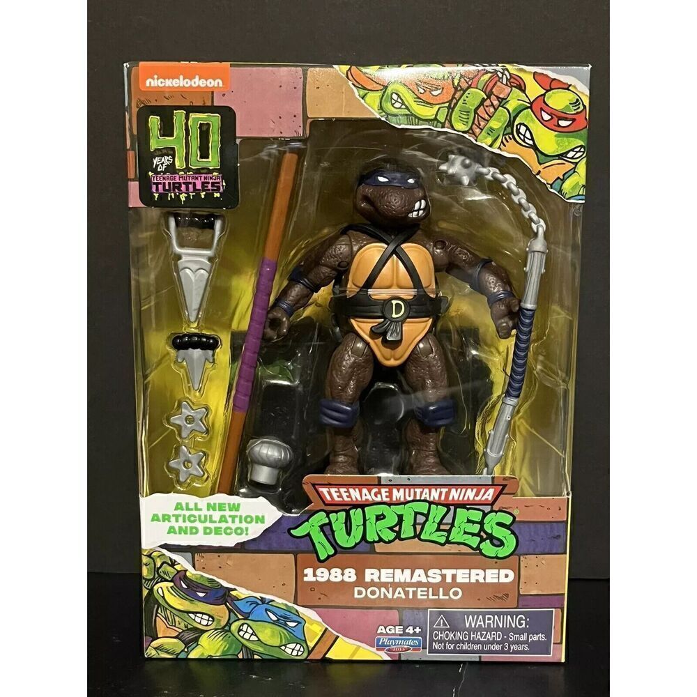 TEENAGE MUTANT NINJA TURTLES DONATELLO 1988 REMASTERED